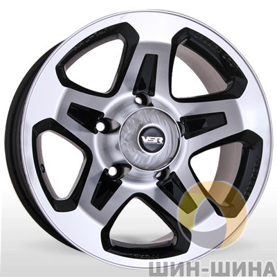 Диски YQ 76 BP (Black Polished) Storm